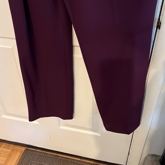 ASL Tahari burgundy jumpsuit. Size 14. NWOT - Picture 7 of 8